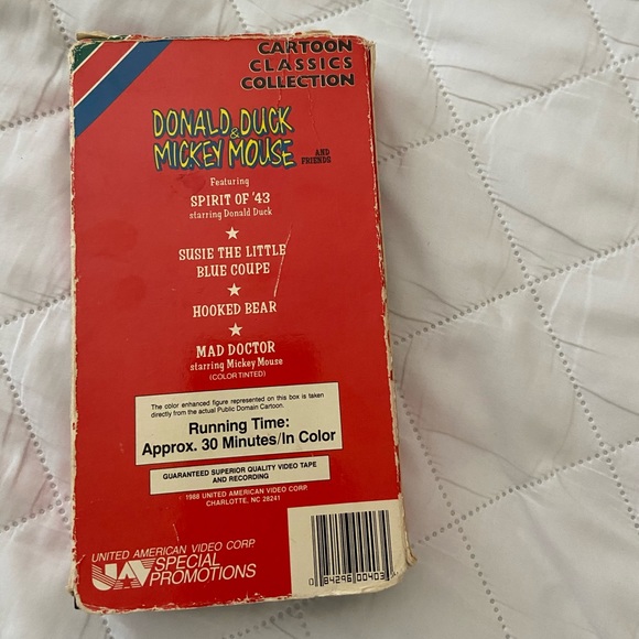 Donald Duck & Mickey Mouse andFriends Volume 5 VHS - Picture 4 of 6